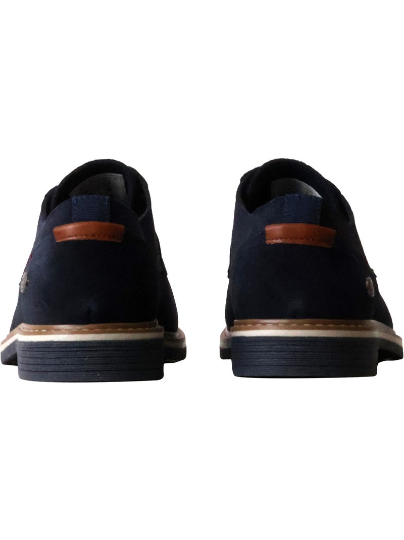 Derbies cuir xti Bleu marine - Kiabi