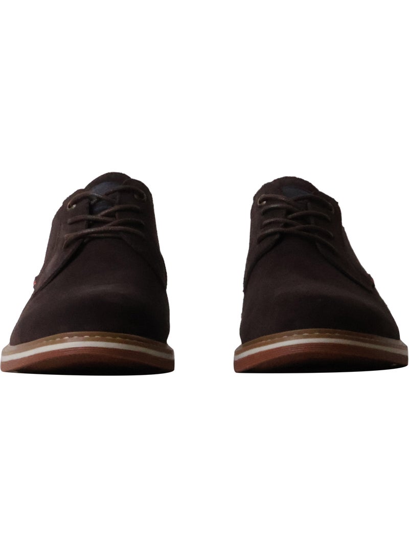 Derbies cuir xti Marron - Kiabi