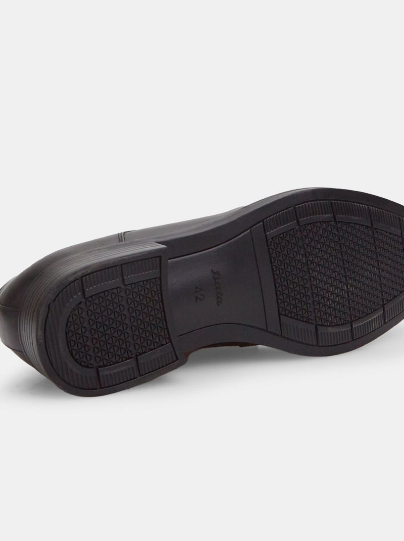 derbies en cuir Bata 24H Noir - Kiabi