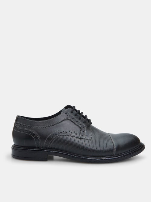 derbies en cuir BATA - Kiabi