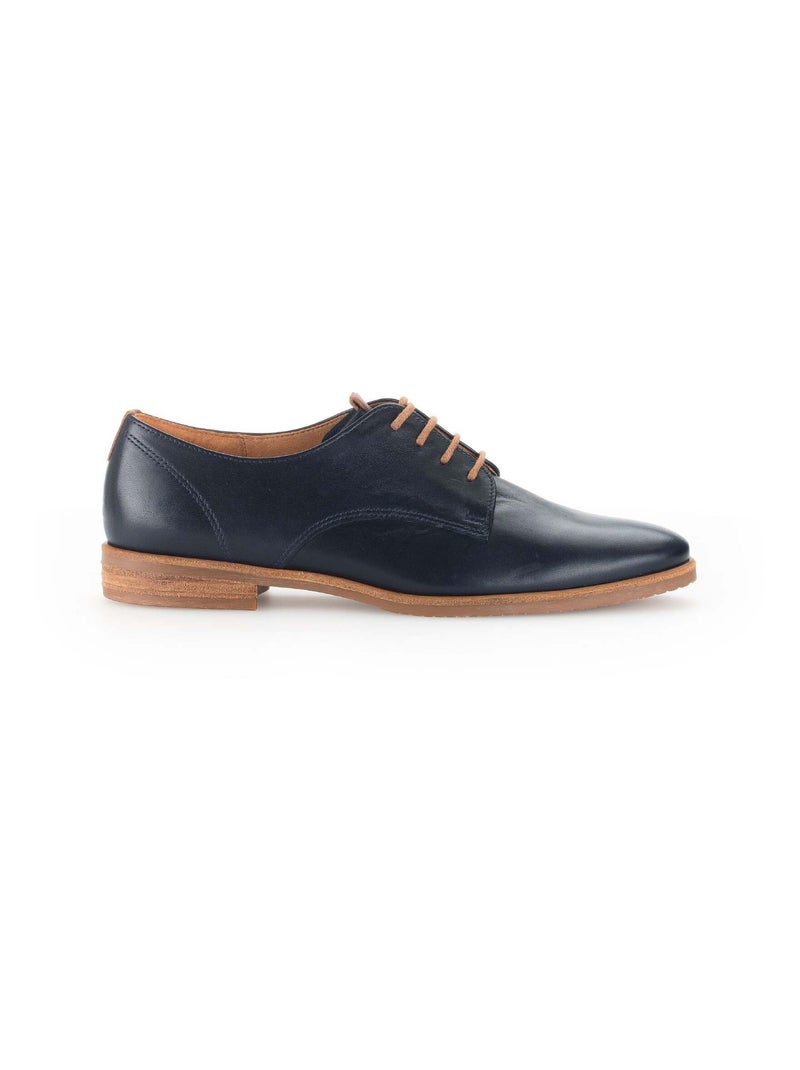 Derbies  en cuir Gabor Bleu - Kiabi