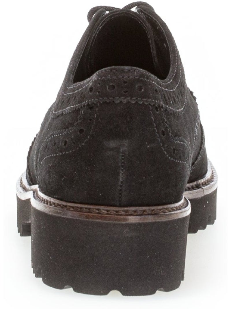 Derbies  en cuir Noir - Kiabi