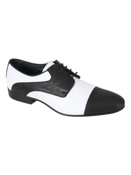 Derbies en cuir Pierre Cardin - Kiabi