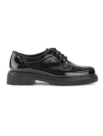Derbies en cuir vernis