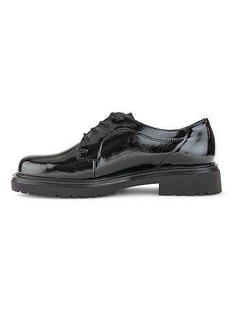 Derbies en cuir vernis