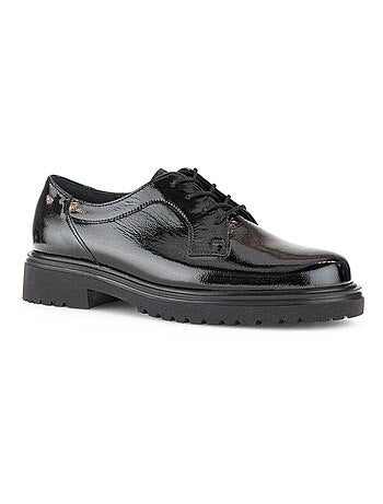 Derbies en cuir vernis