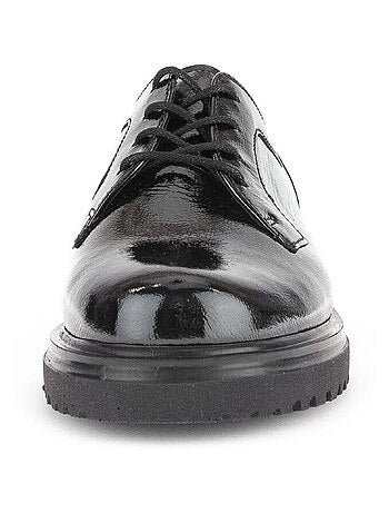 Derbies en cuir vernis