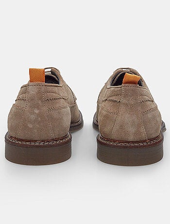 Derbies en daim et cuire BATA