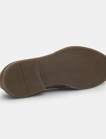Derbies en daim et cuire BATA