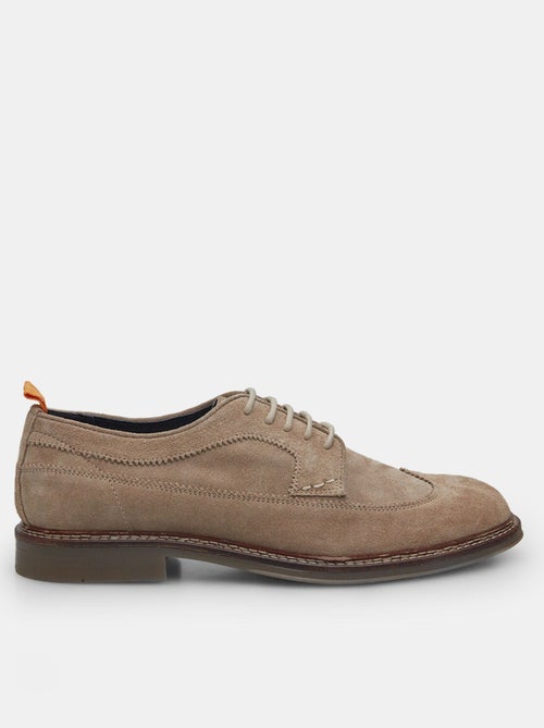 Derbies en daim et cuire BATA - Kiabi