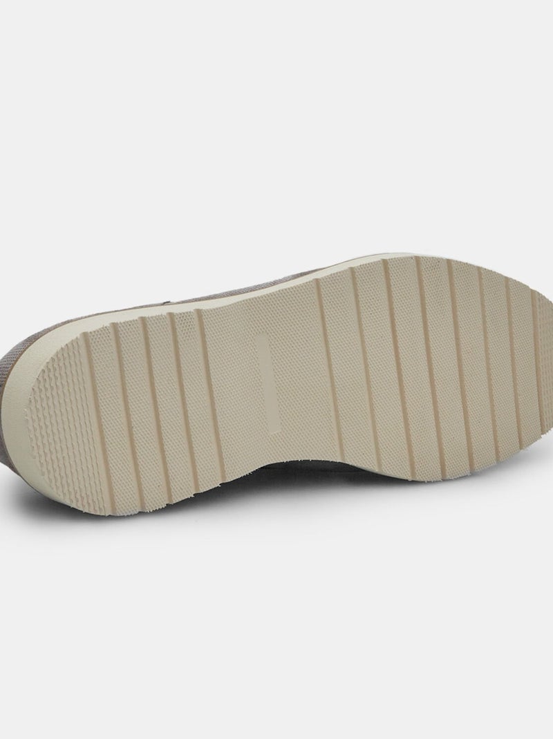 Derbies en suède BATA Gris - Kiabi