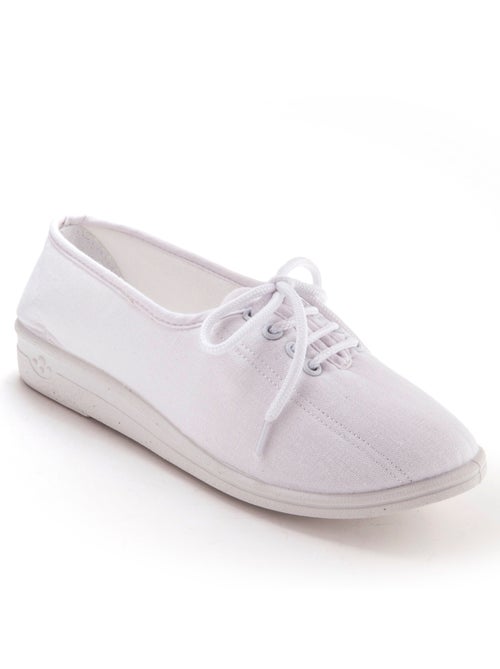 Derbies en toile intérieur souples - PEDICONFORT - Kiabi