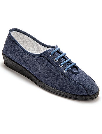 Derbies en toile intérieur souples - PEDICONFORT