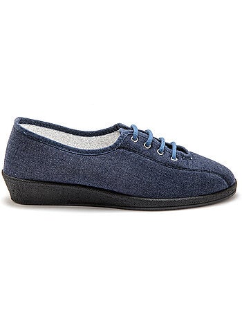 Derbies en toile intérieur souples - PEDICONFORT