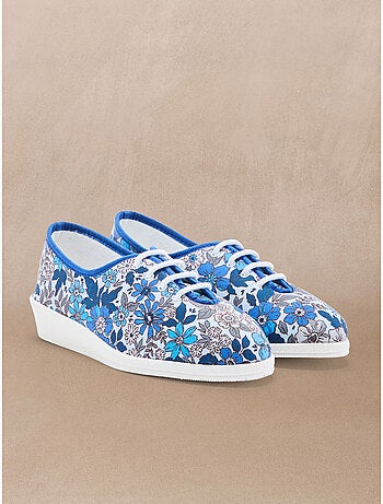 Derbies en toile intérieur souples - PEDICONFORT