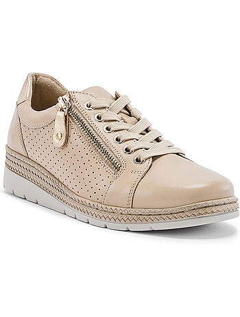 Derbies femme cuir semelle amovible - PEDICONFORT
