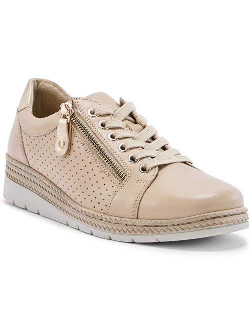 Derbies femme cuir semelle amovible - PEDICONFORT - Kiabi