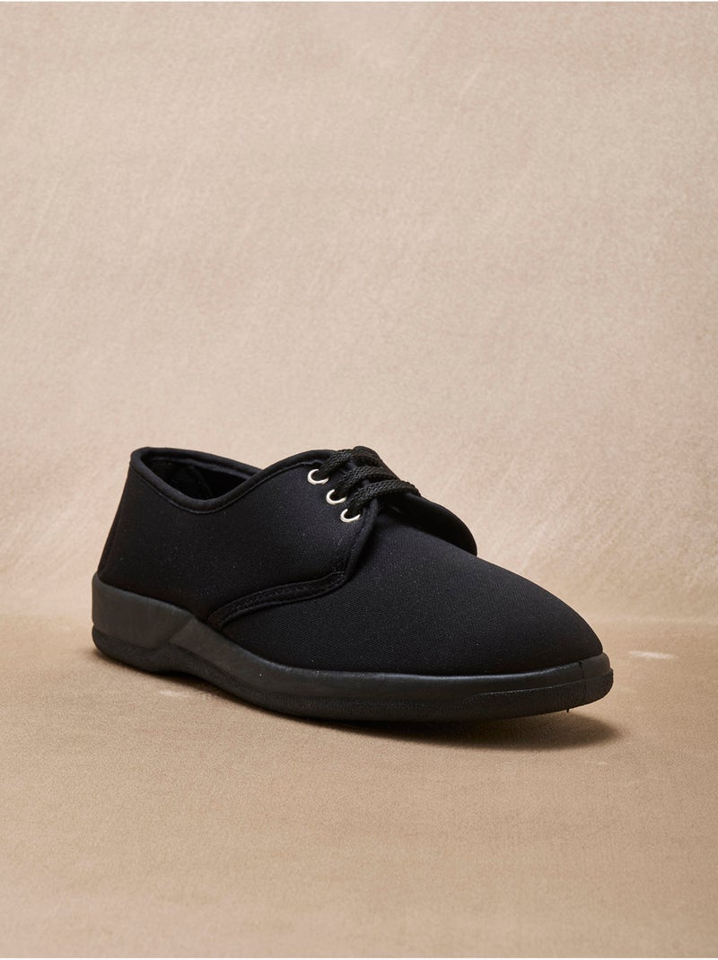Derbies femme maille extensible - PEDICONFORT Noir Noir - Kiabi