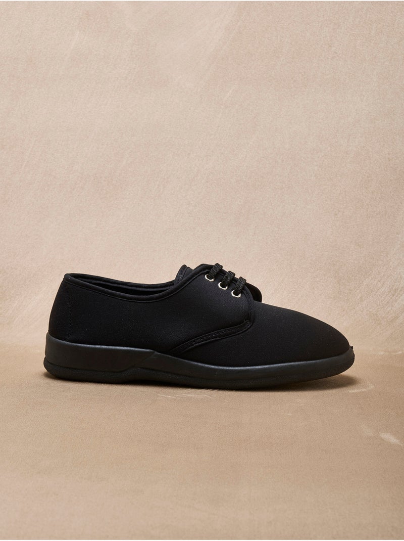Derbies femme maille extensible - PEDICONFORT Noir Noir - Kiabi