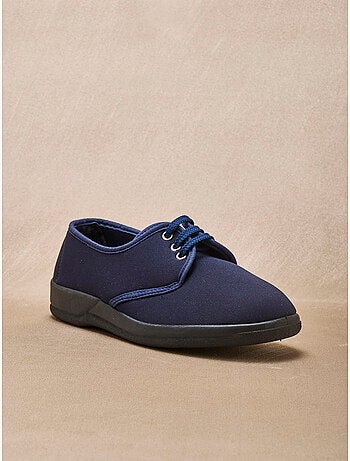 Derbies femme maille extensible