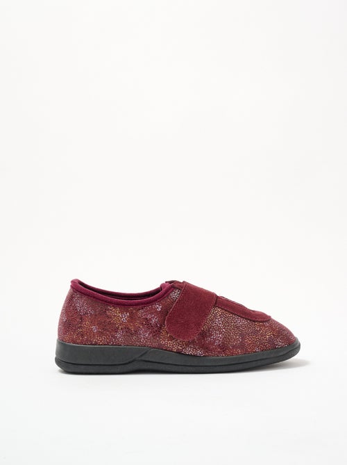 Derbies grande largeur scratchées élastiquées - Afibel - Kiabi