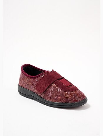 Derbies grande largeur scratchées élastiquées