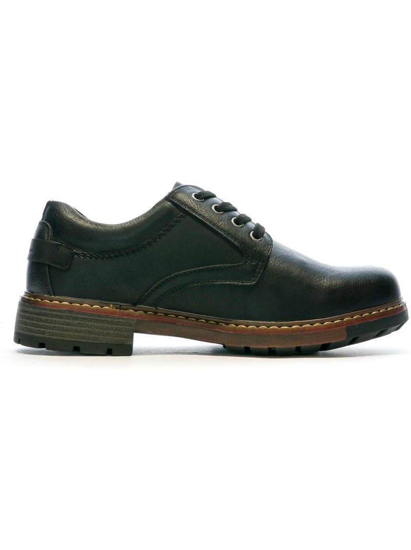 Derbies homme relife Noir - Kiabi