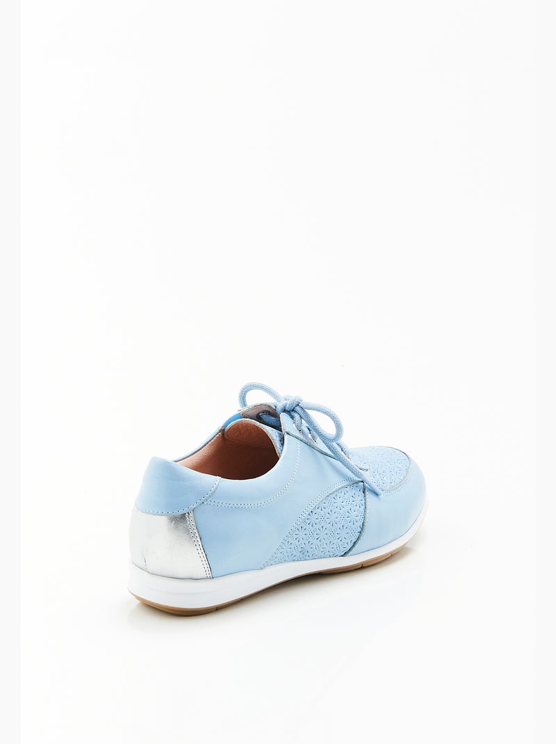 Derbies irisés à lacets Climatyl - Damart Bleu - Kiabi