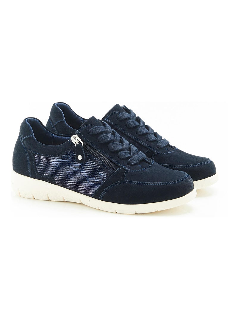 Derbies irisés Amortyl - Damart Bleu marine - Kiabi
