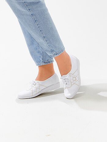 Derbies lacées largeur confort cuir - Afibel
