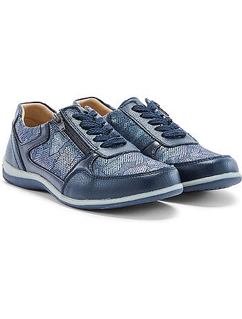 Derbies lacets et zip femme - PEDICONFORT