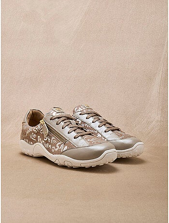 Derbies motifs brillants tout cuir - PEDICONFORT