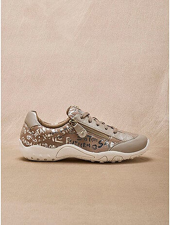 Derbies motifs brillants tout cuir - PEDICONFORT