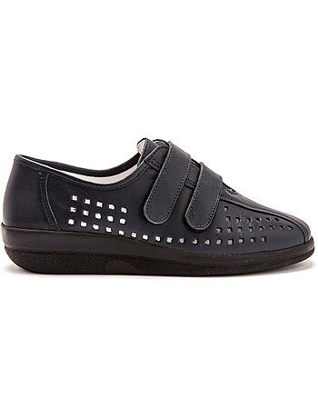 Derbies scratchées à semelle amovible - PEDICONFORT