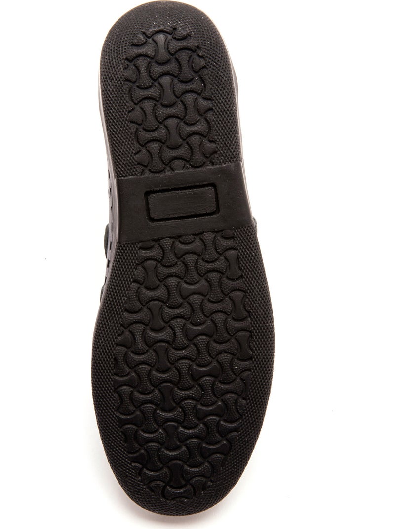 Derbies scratchées à semelle amovible - PEDICONFORT Bleu marine - Kiabi