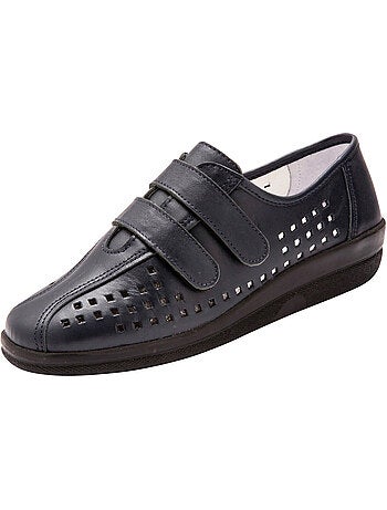 Derbies scratchées à semelle amovible