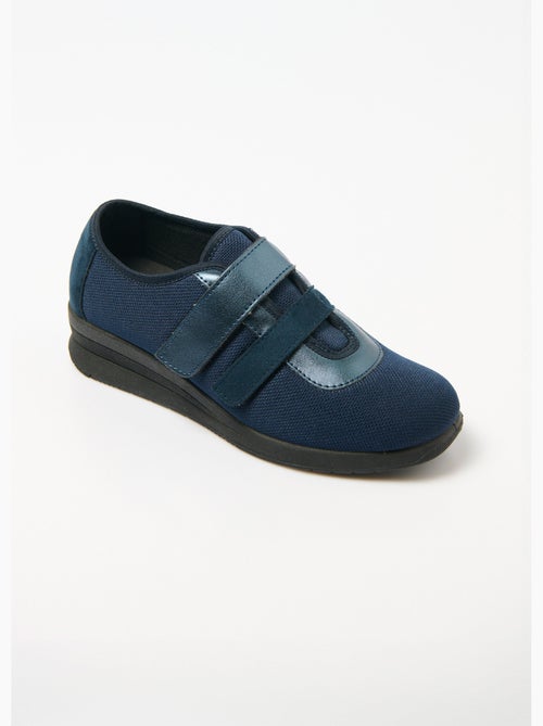 Derbies scratchées textile largeur confort - Afibel - Kiabi