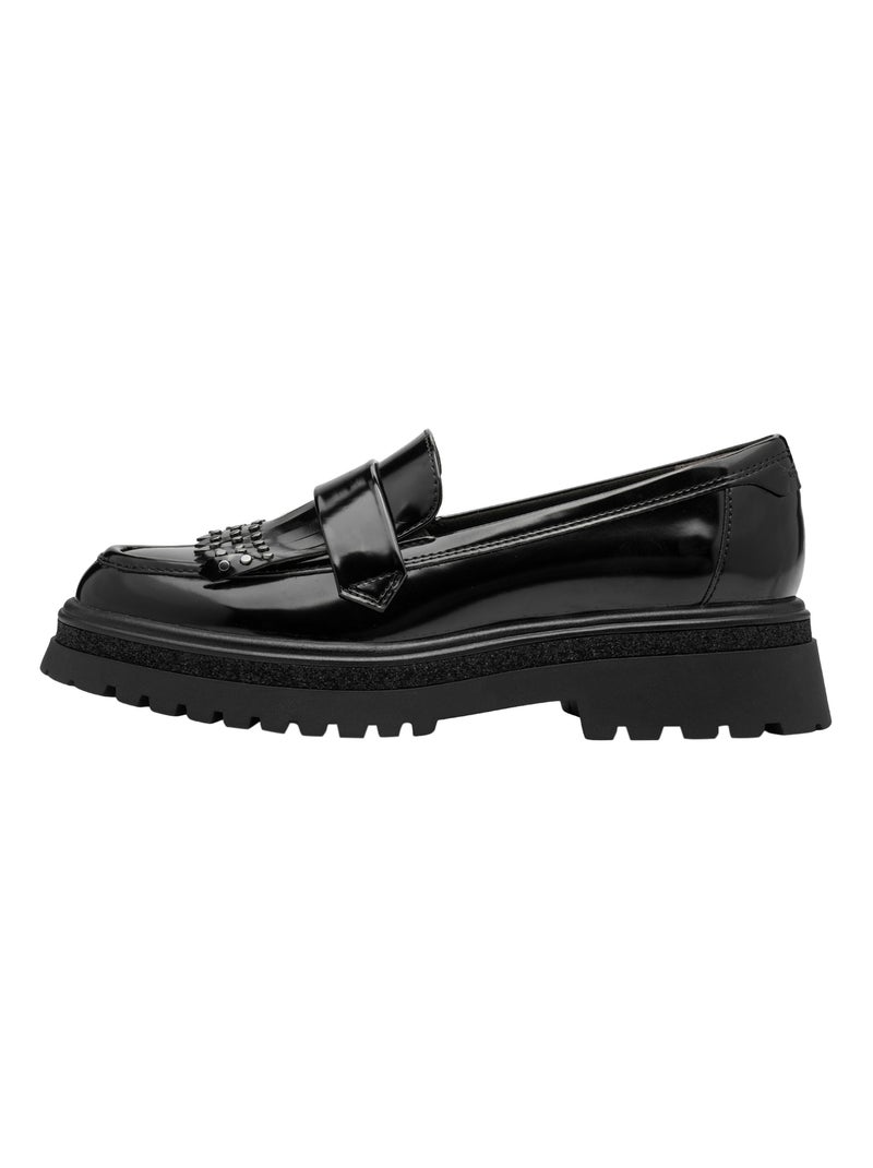Derbies Slipper Enfiler Tamaris Noir - Kiabi