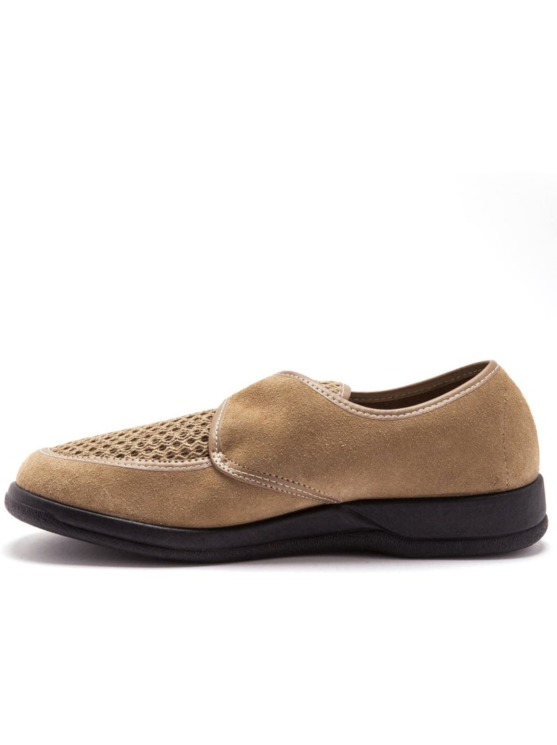 Derbies souples en cuir - PEDICONFORT Camel - Kiabi