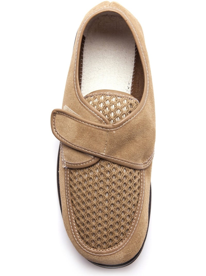Derbies souples en cuir - PEDICONFORT Camel - Kiabi