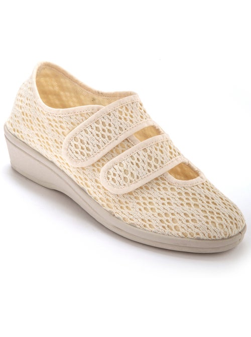 Derbies souples toile et éponge - PEDICONFORT - Kiabi