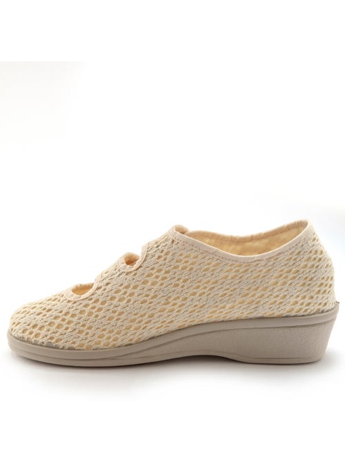 Derbies souples toile et éponge - PEDICONFORT - Kiabi