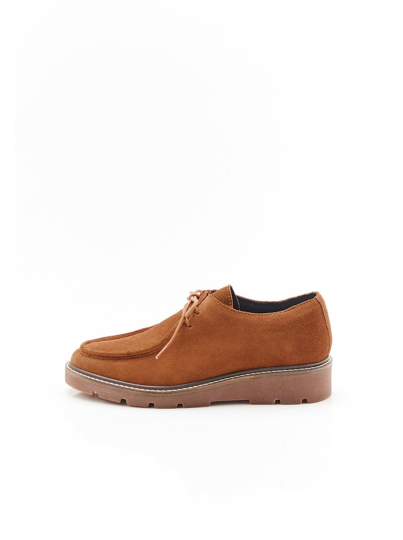 Derbies Thermolactyl - Damart Marron - Kiabi