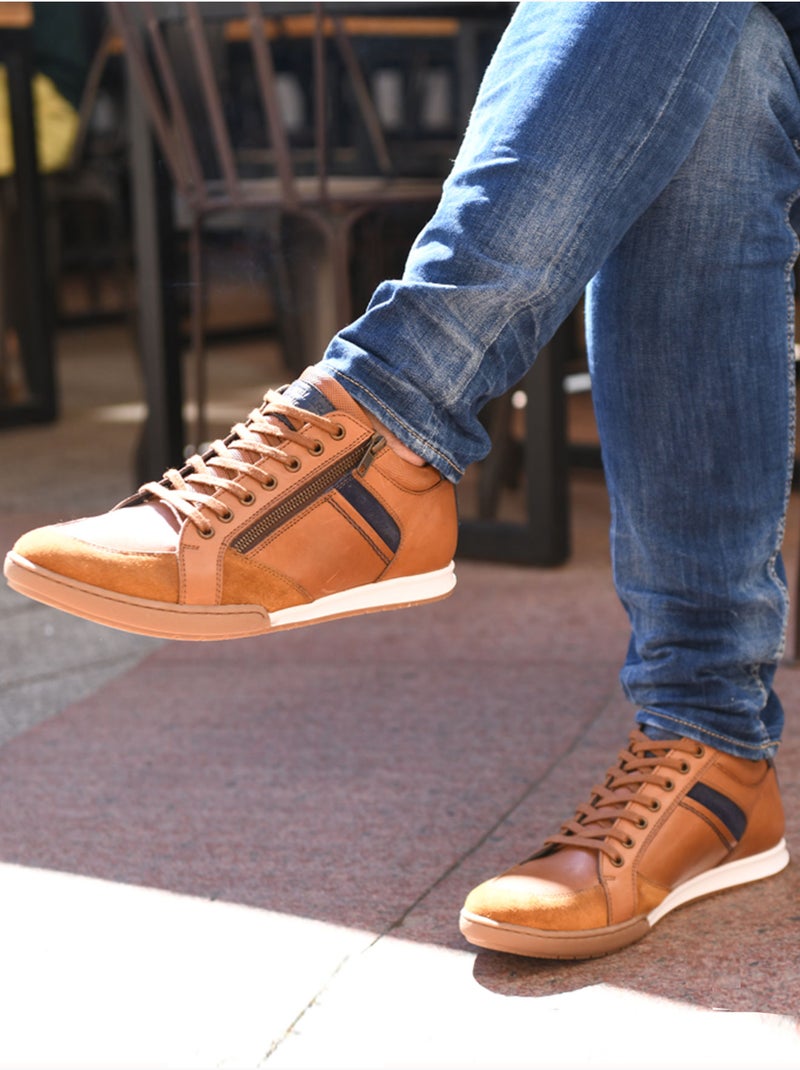 Derbies tout cuir - PEDICONFORT Marron - Kiabi