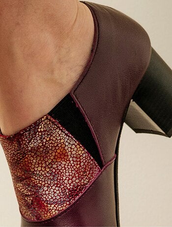 Derbies trotteurs zippés largeur confort - Afibel