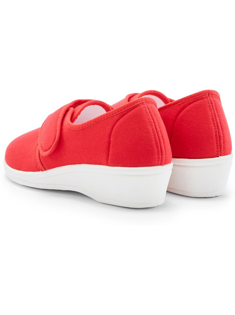 Derbies ultra-souples - PEDICONFORT Rouge - Kiabi