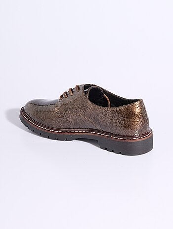 Derbies vernis tendance à lacets - afibel