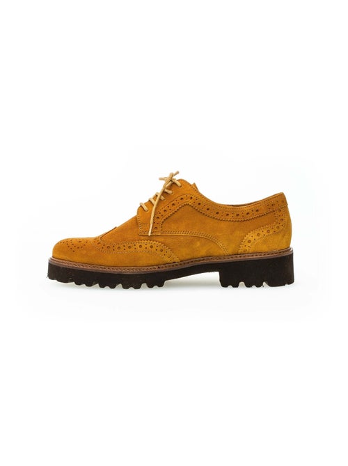 Derbies ville  en velours - Kiabi