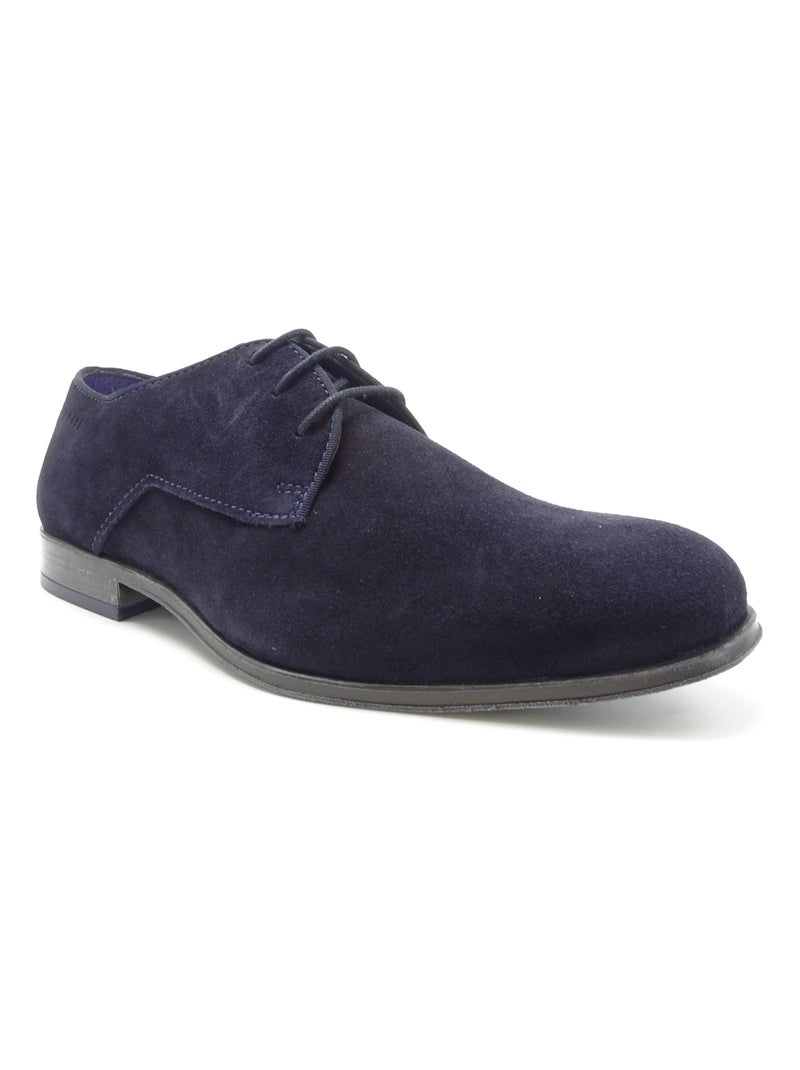 Derbies Ville Homme Bugattishoes Bleu - Kiabi