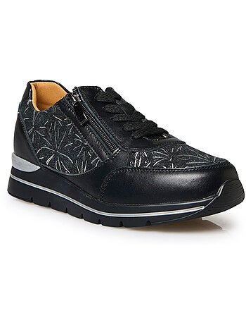 Derbies zip et lacets semelle amovible - PEDICONFORT
